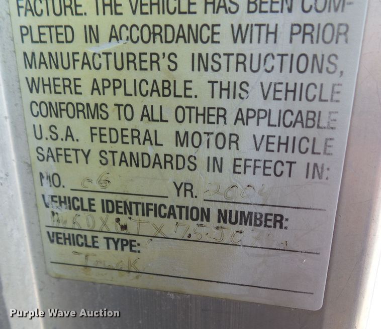 image for item DA7208 2005 Kenworth T800  dump truck