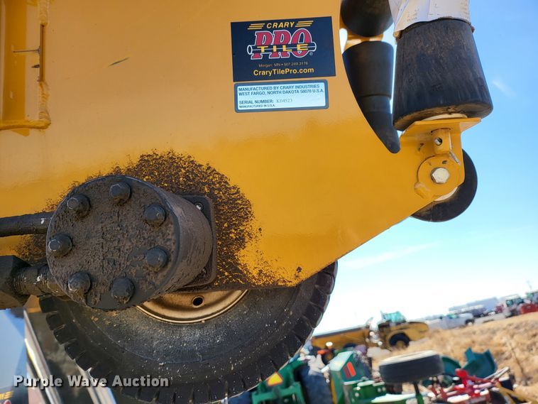 image for item DE2121 Crary Tile Pro 612  tile plow