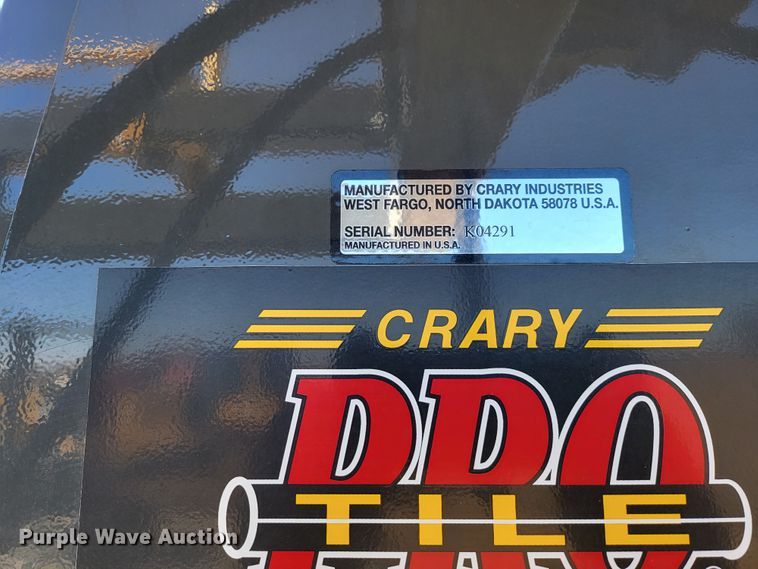 image for item DE2121 Crary Tile Pro 612  tile plow