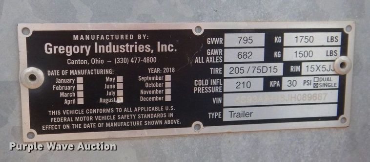 image for item DH7347 1997 Ford F800  water truck