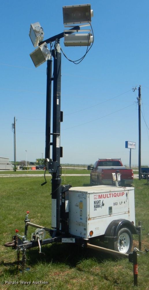 image for item DH7358 2007 Multiquip Nighthawk LT12  light plant