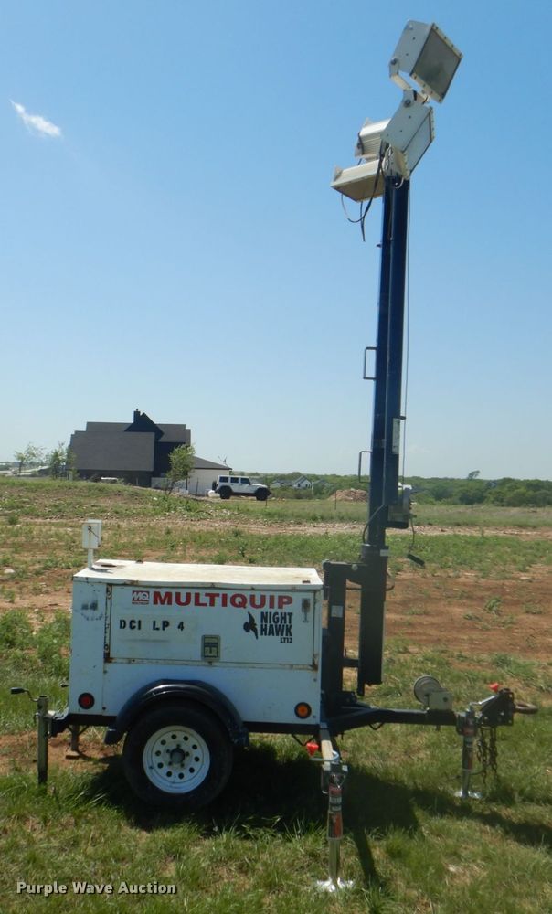 image for item DH7358 2007 Multiquip Nighthawk LT12  light plant