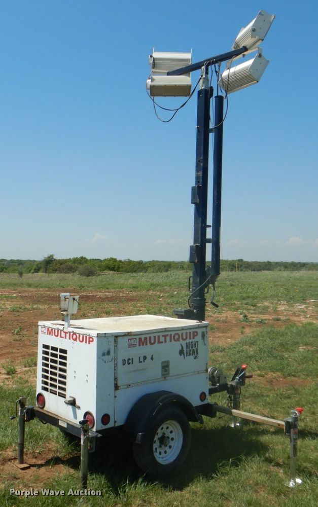 image for item DH7358 2007 Multiquip Nighthawk LT12  light plant