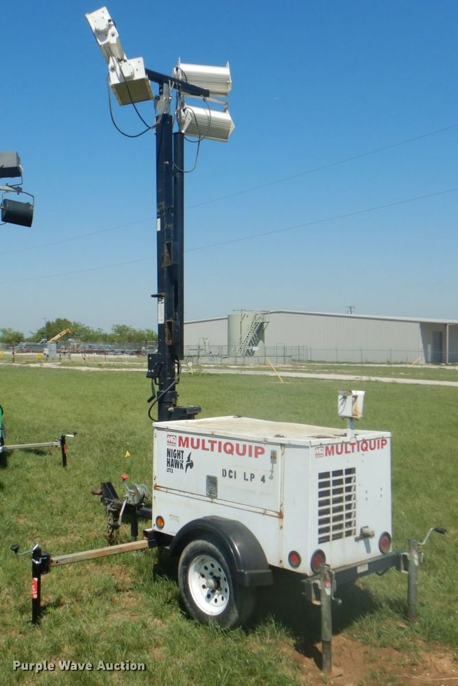 image for item DH7358 2007 Multiquip Nighthawk LT12  light plant
