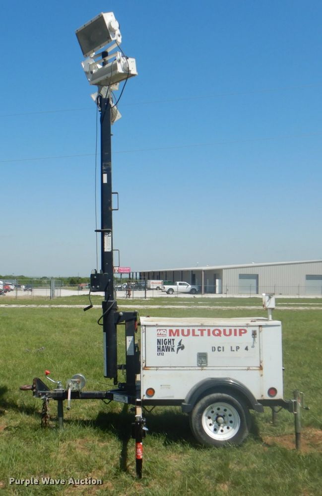 image for item DH7358 2007 Multiquip Nighthawk LT12  light plant
