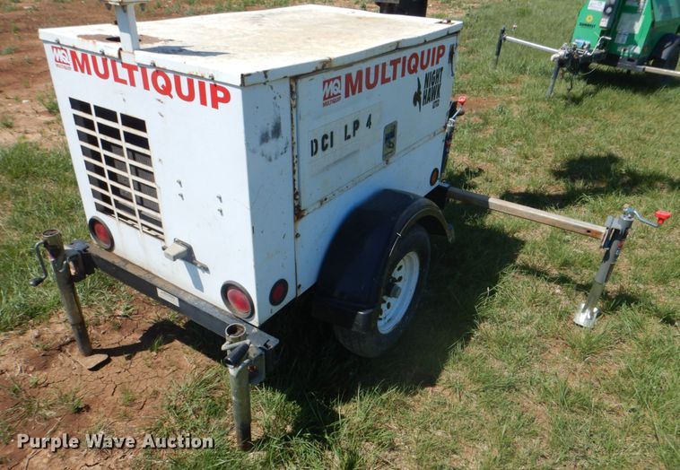 image for item DH7358 2007 Multiquip Nighthawk LT12  light plant