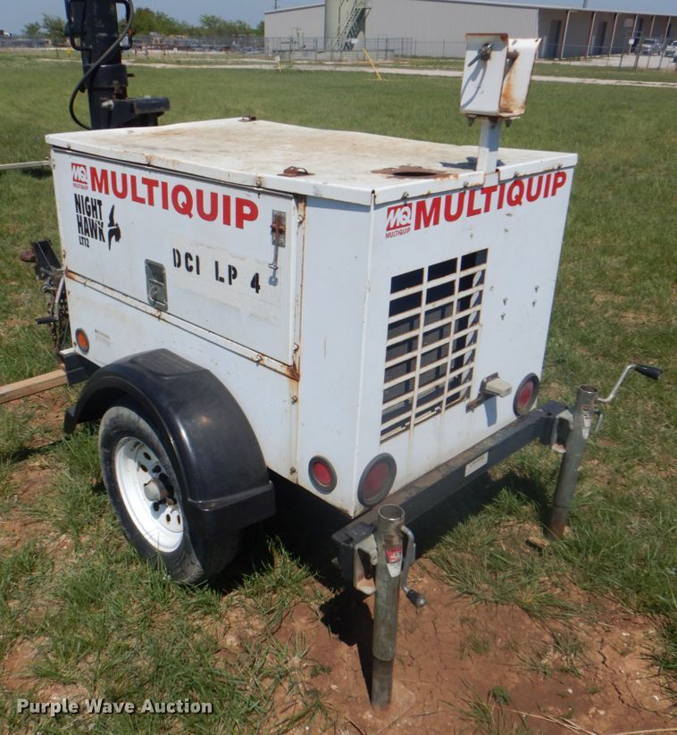image for item DH7358 2007 Multiquip Nighthawk LT12  light plant