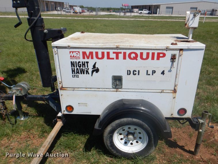 image for item DH7358 2007 Multiquip Nighthawk LT12  light plant