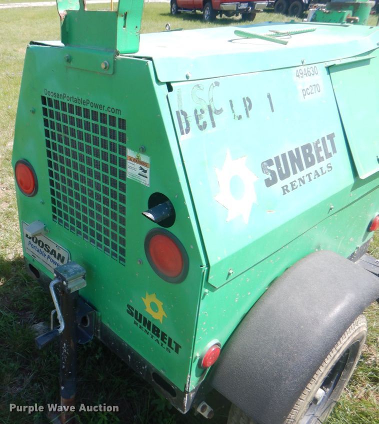 image for item DH7360 2012 Doosan  light plant