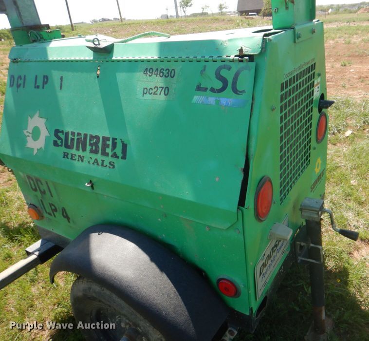 image for item DH7360 2012 Doosan  light plant