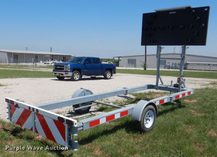image for item DH7363 2018 Gregory TTMA-100  crash attenuator trailer