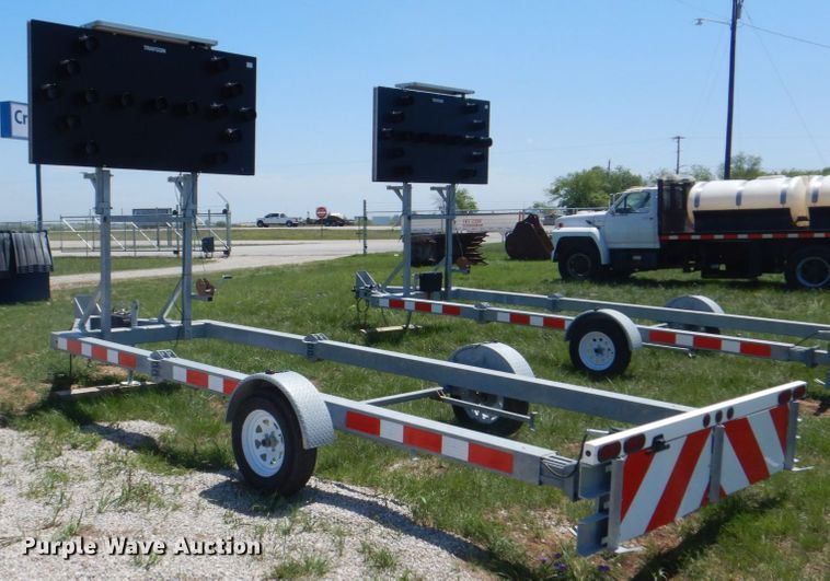 image for item DH7363 2018 Gregory TTMA-100  crash attenuator trailer