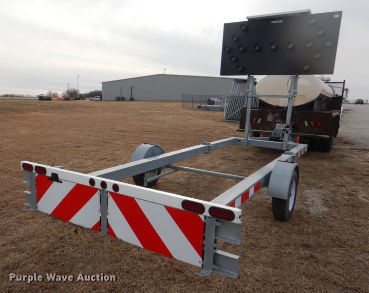 image for item DH7363 2018 Gregory TTMA-100  crash attenuator trailer