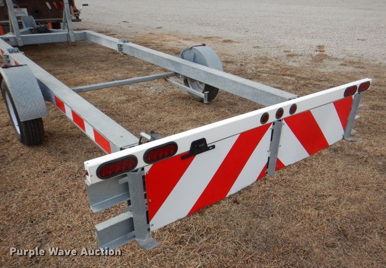 image for item DH7363 2018 Gregory TTMA-100  crash attenuator trailer