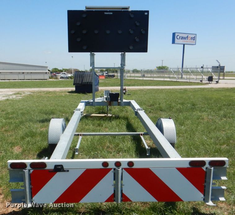 image for item DH7364 2018 Gregory TTMA-100  crash attenuator trailer