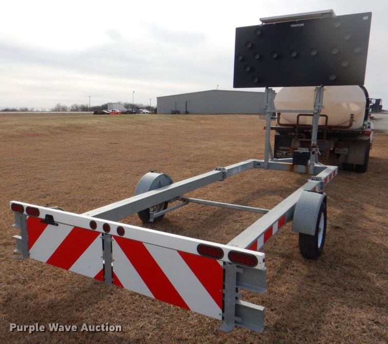 image for item DH7364 2018 Gregory TTMA-100  crash attenuator trailer