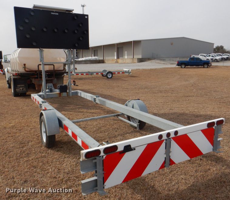 image for item DH7364 2018 Gregory TTMA-100  crash attenuator trailer