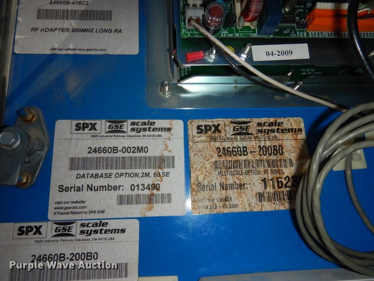 image for item DH8963 2008 Unibridge JS8RH841040  truck scale system