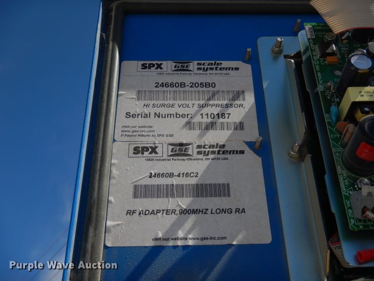 image for item DH8963 2008 Unibridge JS8RH841040  truck scale system