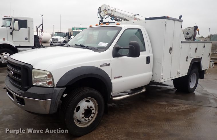 image for item DI1836 2006 Ford F550  utility / service truck