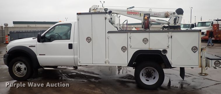 image for item DI1836 2006 Ford F550  utility / service truck