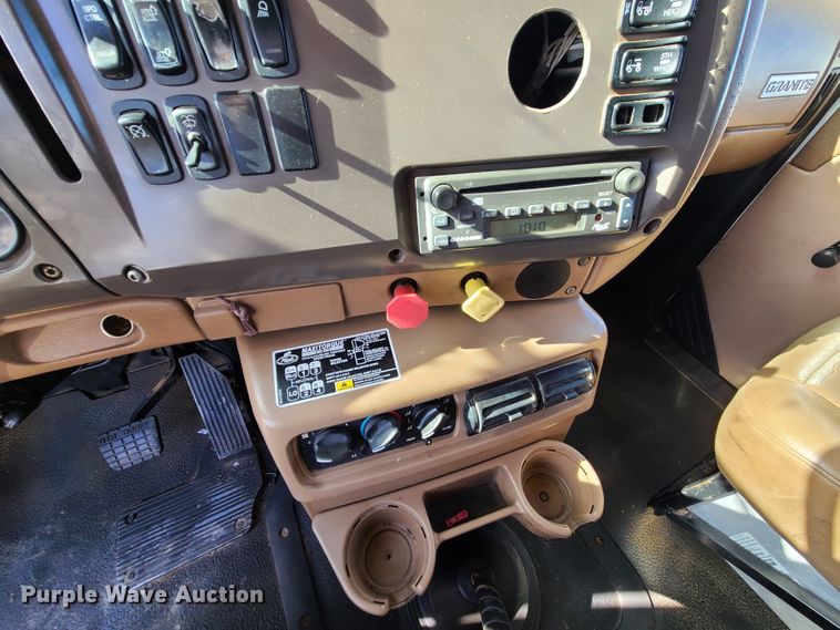 image for item DJ1552 2007 Mack CV713 Granite  dump truck