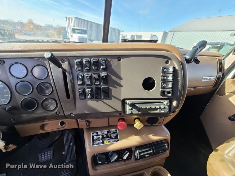 image for item DJ1552 2007 Mack CV713 Granite  dump truck