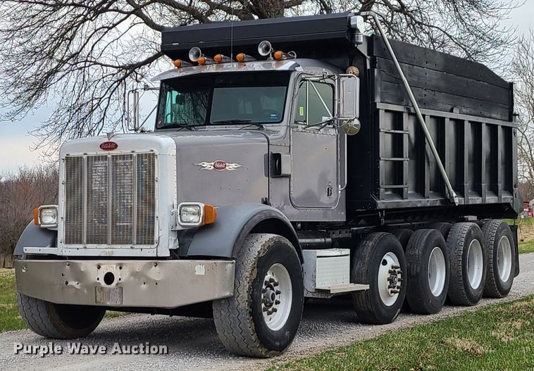 image for item DJ1728 2001 Peterbilt 357  dump truck