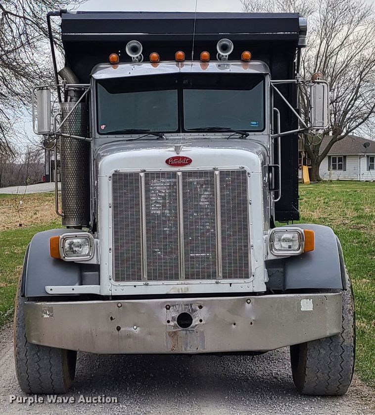 image for item DJ1728 2001 Peterbilt 357  dump truck