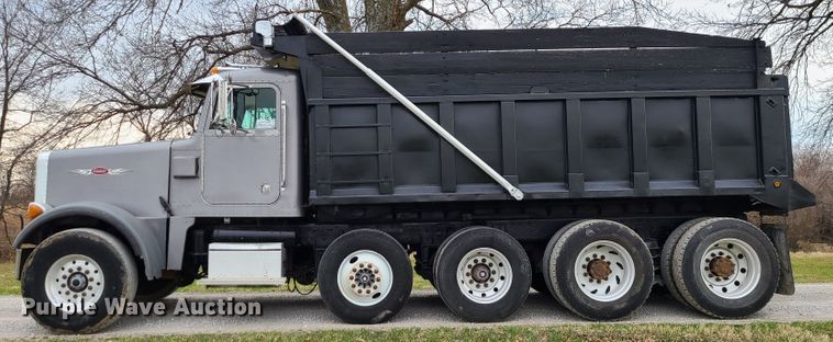 image for item DJ1728 2001 Peterbilt 357  dump truck