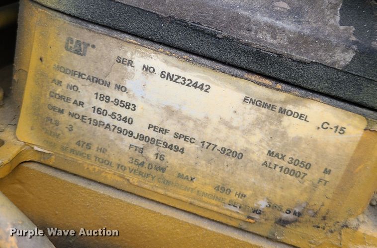 image for item DJ1728 2001 Peterbilt 357  dump truck