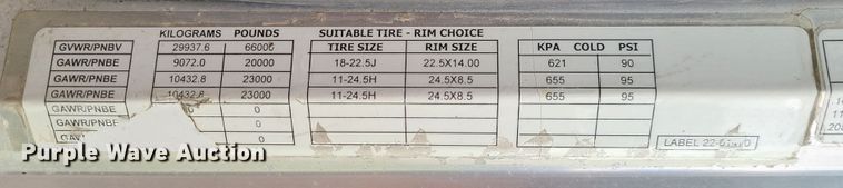 image for item DJ1728 2001 Peterbilt 357  dump truck