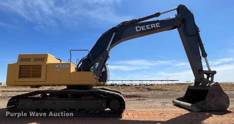 image for item DJ5093 2012 John Deere 450D LC  excavator