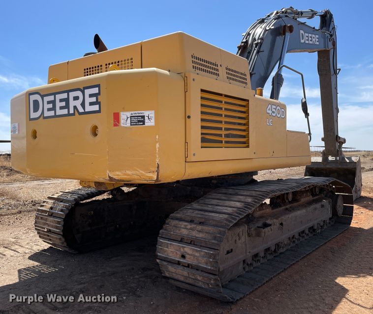 image for item DJ5093 2012 John Deere 450D LC  excavator