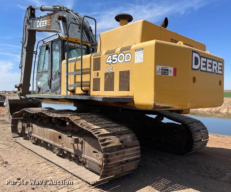 image for item DJ5093 2012 John Deere 450D LC  excavator