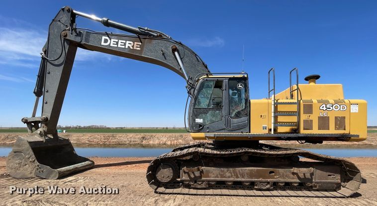 image for item DJ5093 2012 John Deere 450D LC  excavator