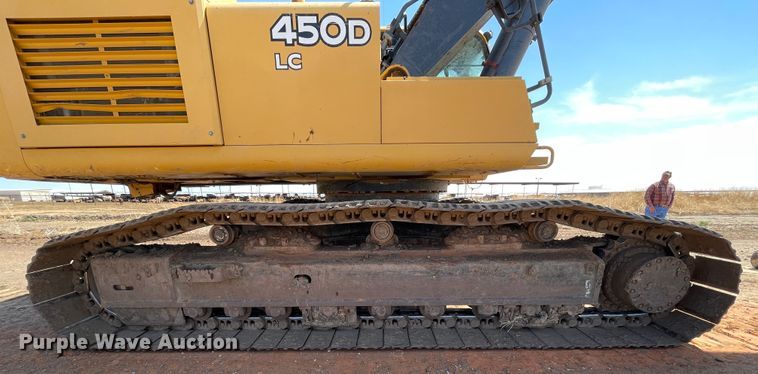 image for item DJ5093 2012 John Deere 450D LC  excavator