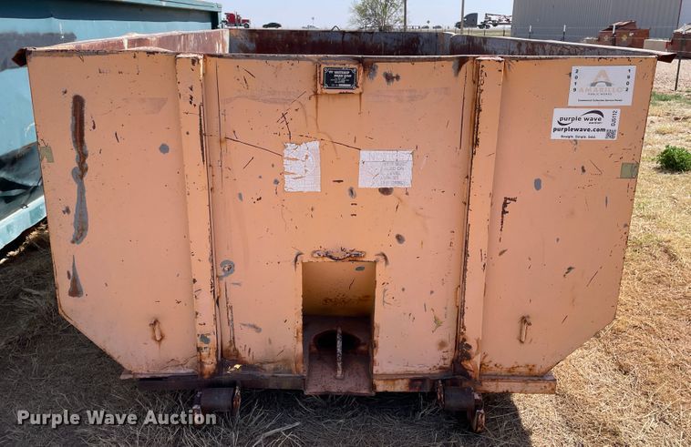 image for item DJ5112 Wastequip  roll-off dumpster