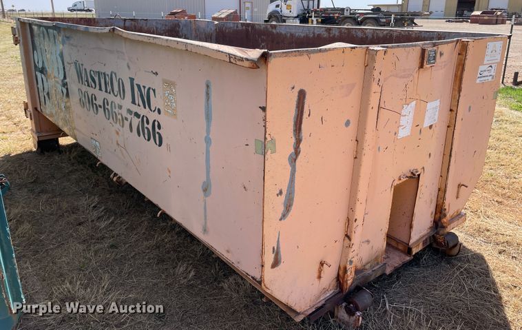 image for item DJ5112 Wastequip  roll-off dumpster