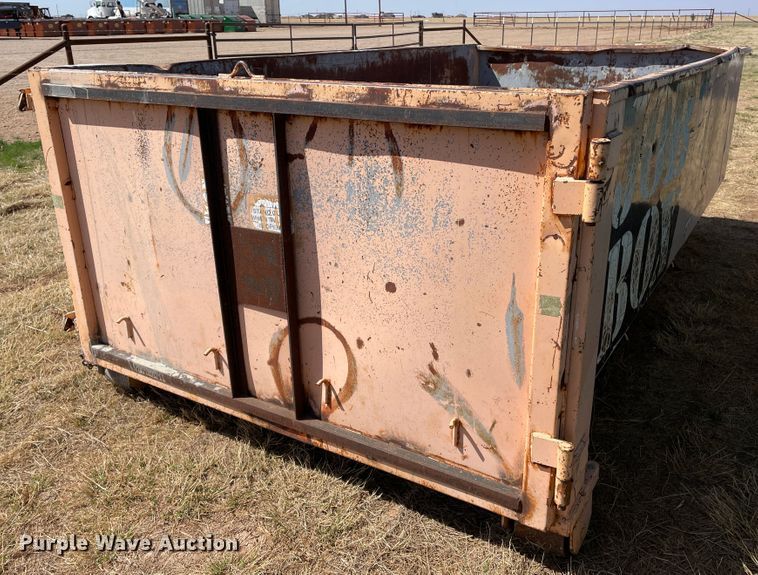 image for item DJ5112 Wastequip  roll-off dumpster