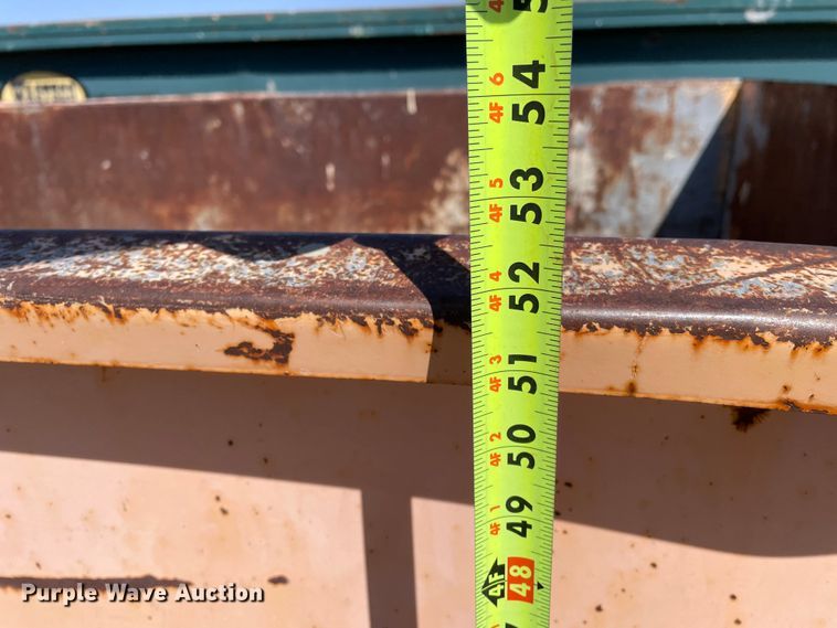 image for item DJ5112 Wastequip  roll-off dumpster