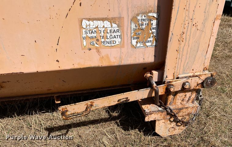 image for item DJ5112 Wastequip  roll-off dumpster