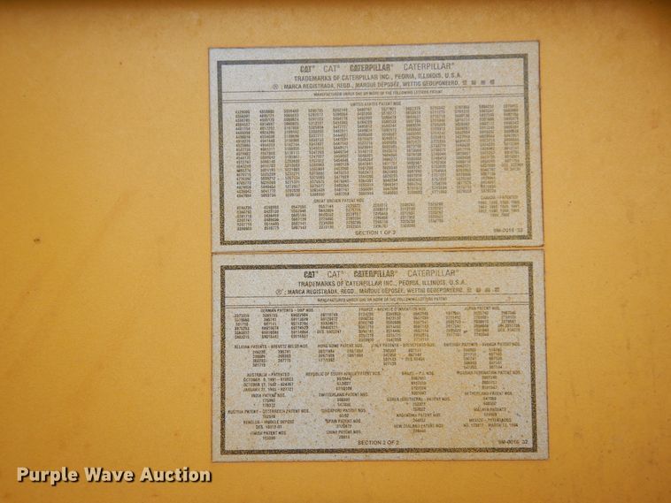 image for item DK0341 2001 Caterpillar 815F  soil compactor