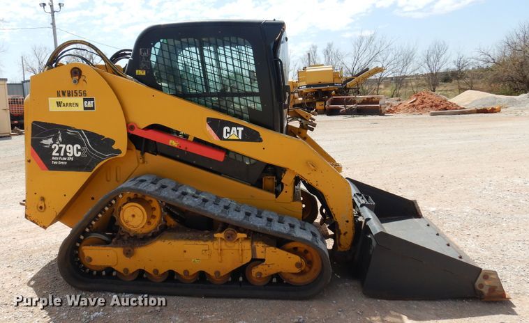 image for item DK0801 2013 Caterpillar 279C2  tracked skid steer loader