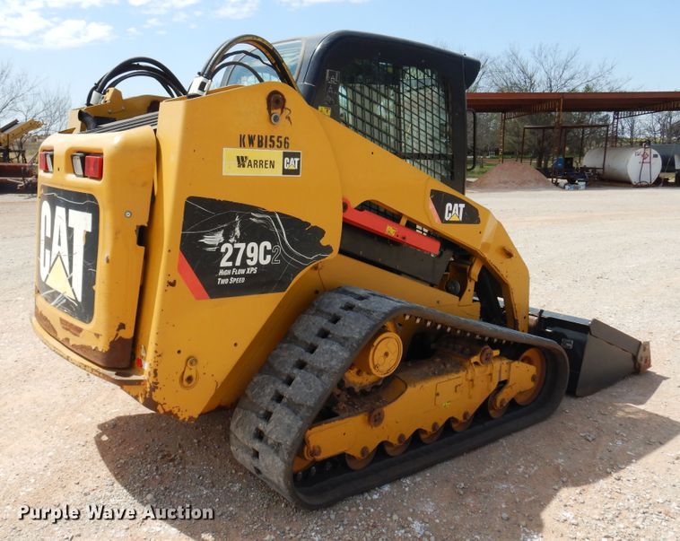 image for item DK0801 2013 Caterpillar 279C2  tracked skid steer loader