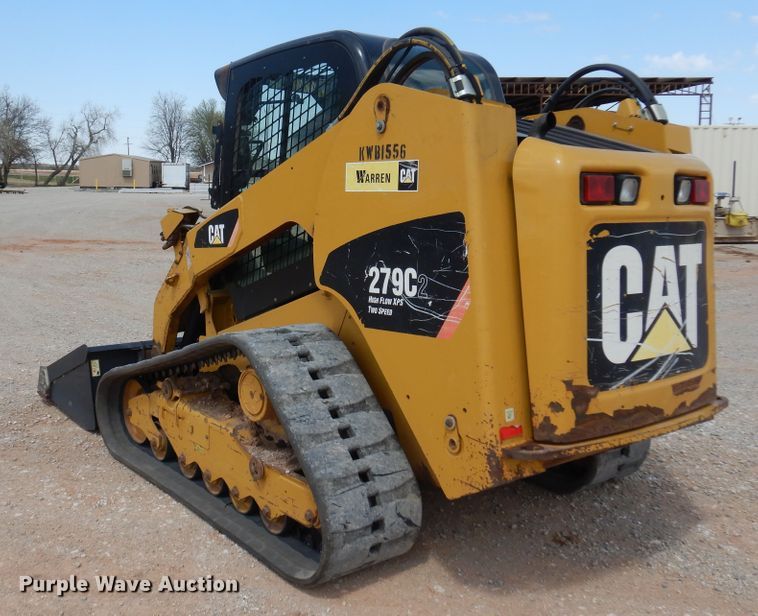 image for item DK0801 2013 Caterpillar 279C2  tracked skid steer loader
