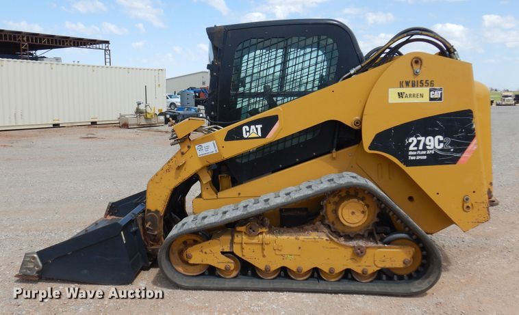 image for item DK0801 2013 Caterpillar 279C2  tracked skid steer loader