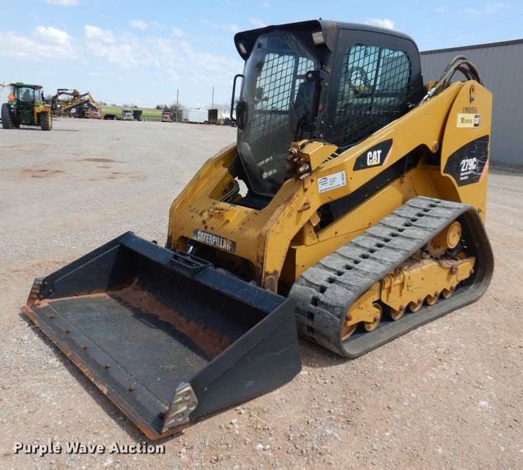 image for item DK0801 2013 Caterpillar 279C2  tracked skid steer loader
