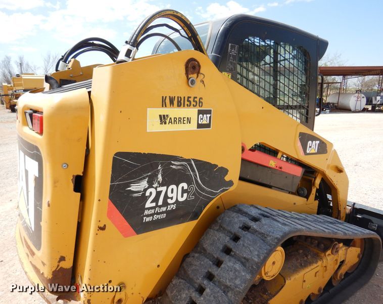 image for item DK0801 2013 Caterpillar 279C2  tracked skid steer loader