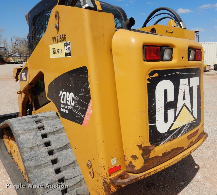 image for item DK0801 2013 Caterpillar 279C2  tracked skid steer loader